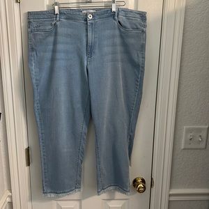 JJILL CROPPED JEANS